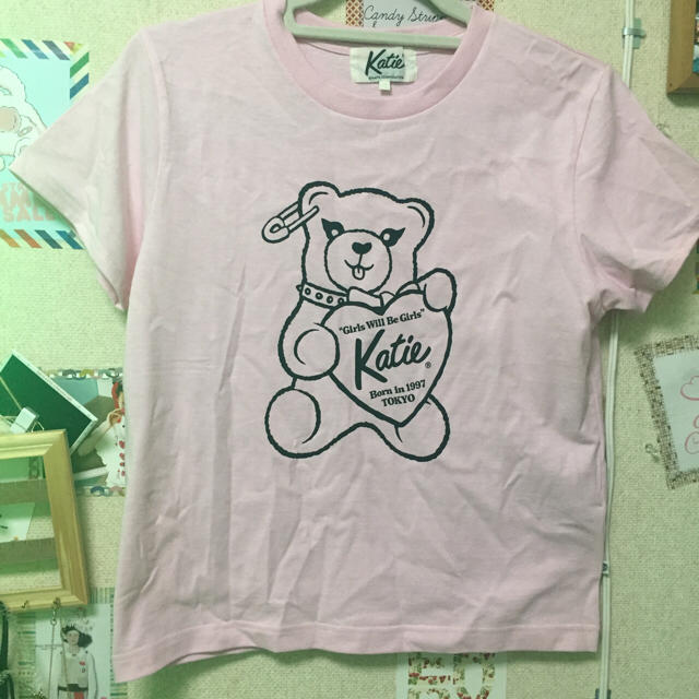 Katie(ケイティー)の5/17まで値下げ Her Name is  ” PUNK BEAR “  T レディースのトップス(Tシャツ(半袖/袖なし))の商品写真