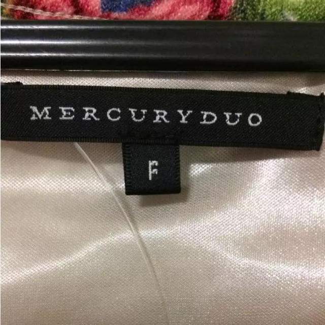 MERCURYDUO(マーキュリーデュオ)のマーキュリーデュオ ワンピース レディースのワンピース(ミニワンピース)の商品写真