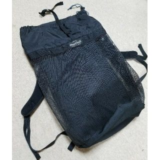 モンベル(mont bell)の★モンベル★メッシュギアコンテナ50　USED　５０Lで たっぷり入ります！(その他)