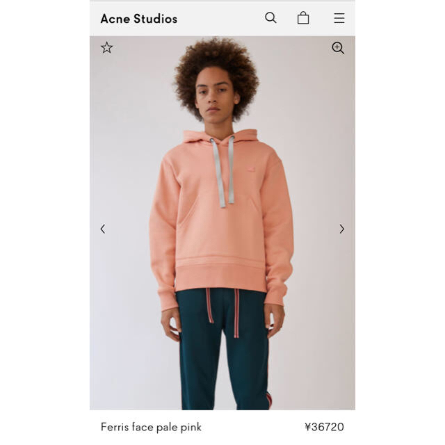 値下げ】Acne Studios フェイスパーカー | www.feber.com