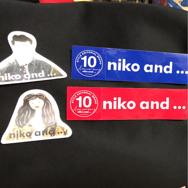 niko and...(ニコアンド)のniko and ... ステッカー インテリア/住まい/日用品の文房具(シール)の商品写真