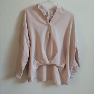 シマムラ(しまむら)のTY♡HMhome様専用  タグ付き新品未使用   スキッパーブラウス(シャツ/ブラウス(長袖/七分))