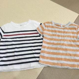 ムジルシリョウヒン(MUJI (無印良品))の無印良品 キッズ 80 半袖(Ｔシャツ)