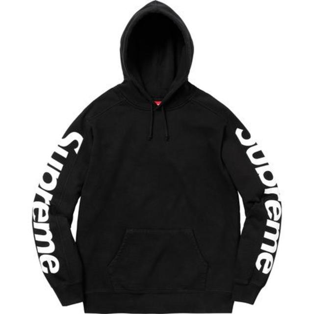 XL Supreme Sideline Hooded Sweatshirt 黒