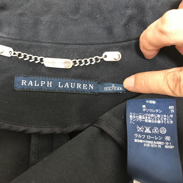 Ralph Lauren(ラルフローレン)のラルフローレン トレンチコート ネイビー レディースのジャケット/アウター(トレンチコート)の商品写真