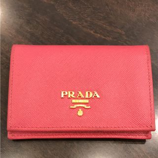 プラダ(PRADA)のプラダ！サフィアーノ！カードケース(名刺入れ/定期入れ)