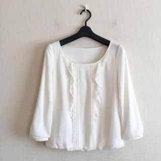 プロポーションボディドレッシング(PROPORTION BODY DRESSING)のプロポーション♡オフホワイトプルオーバーシャツ(シャツ/ブラウス(長袖/七分))