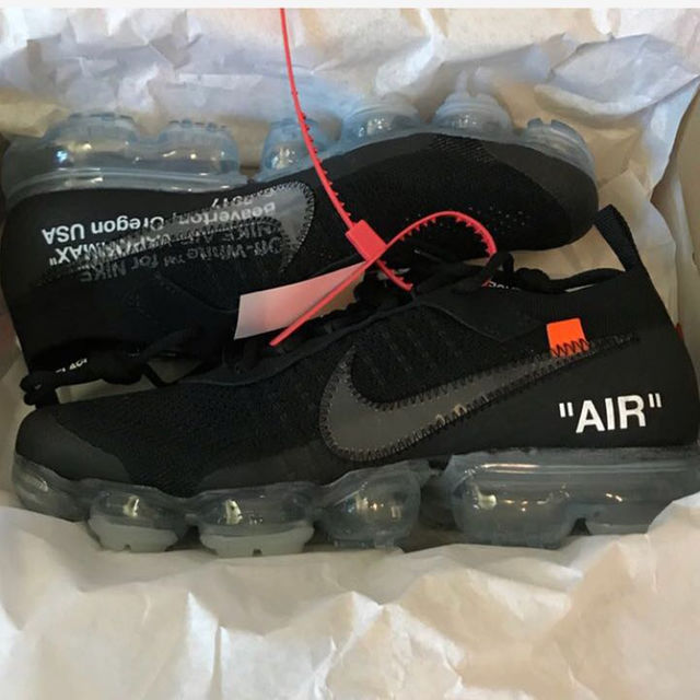 NIKE AIR VAPORMAX OFF WHITE US9 28.5cm