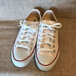 コンバース(CONVERSE)のCONVERSE/コンバース オールスター 24.5(5.5) ホワイト(スニーカー)