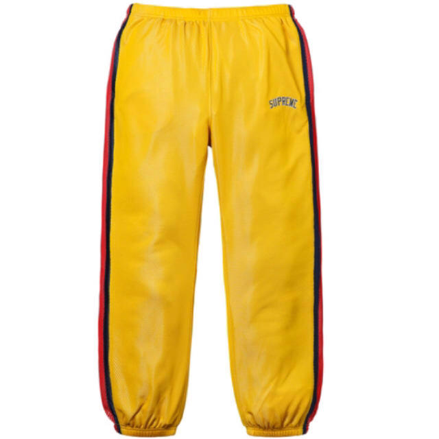 紺S supreme Bonded Mesh Track Pant トラック