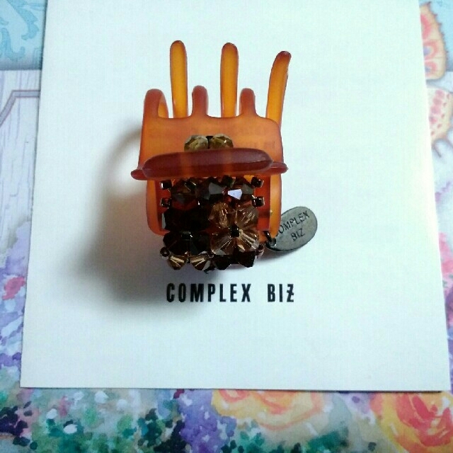 Complex Biz(コンプレックスビズ)の【グレイシー様2点のお品】コンプレックス ビス ヘアクリップ ＆ 4ºC ピアス レディースのヘアアクセサリー(バレッタ/ヘアクリップ)の商品写真