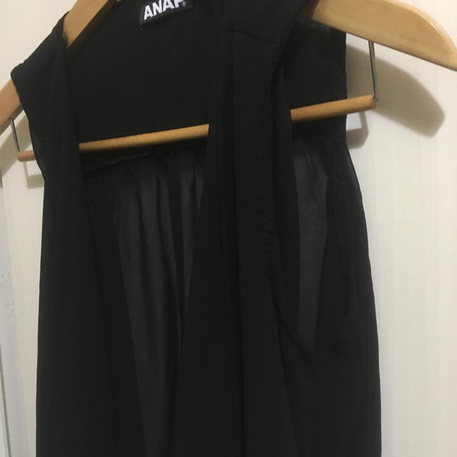 ANAP(アナップ)のジレ 黒色 レディースのトップス(ベスト/ジレ)の商品写真