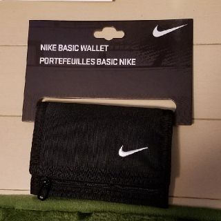 ナイキ(NIKE)のNIKE　三折り財布(黒)(折り財布)