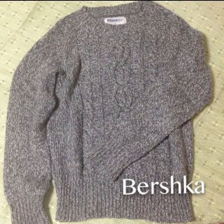 ベルシュカ(Bershka)のクルーネック 厚手セーター 着画有(ニット/セーター)