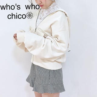 フーズフーチコ(who's who Chico)の2018年新作❁﻿フーズフーチコ zipフードパーカー(パーカー)