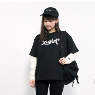 エックスガール(X-girl)の本日限定値下げ❗️新品☆X-girl☆L/S TEE ＆ S/S TEE セット(Tシャツ(長袖/七分))