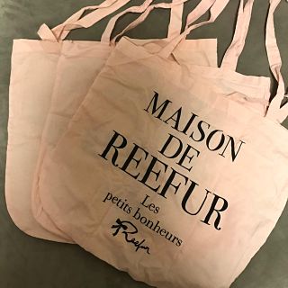 メゾンドリーファー(Maison de Reefur)のMAISON DE REEFUR ショップ袋 3枚(ショップ袋)