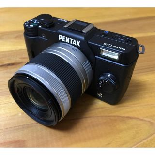 ペンタックス(PENTAX)の【美品】PENTAX Q10 ＊WiFiカード付き(ミラーレス一眼)