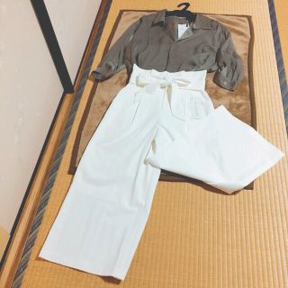 ジルバイジルスチュアート(JILL by JILLSTUART)の★atom様専用★ジルバイジルスチュアート♡バックリボン♡スキッパーシャツ(シャツ/ブラウス(長袖/七分))