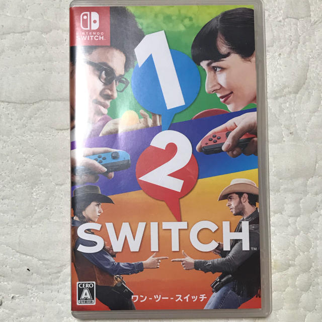 Nintendo Switch(ニンテンドースイッチ)のワンツースイッチ 1-2-switch エンタメ/ホビーのゲームソフト/ゲーム機本体(家庭用ゲームソフト)の商品写真