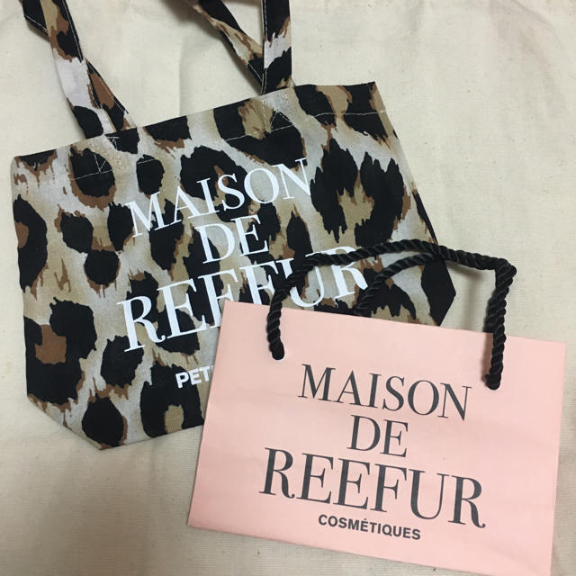 Maison de Reefur(メゾンドリーファー)のMaison de Reefur ショッパー(S)2枚セット レディースのバッグ(ショップ袋)の商品写真