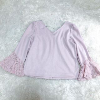 ミッシュマッシュ(MISCH MASCH)のミッシュマッシュ❤️新品❤️袖レース❤️トップス(カットソー(長袖/七分))