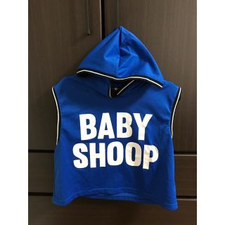 ベイビーシュープ(baby shoop)のBabyShoop メッシュノースリーブフーディー(タンクトップ)