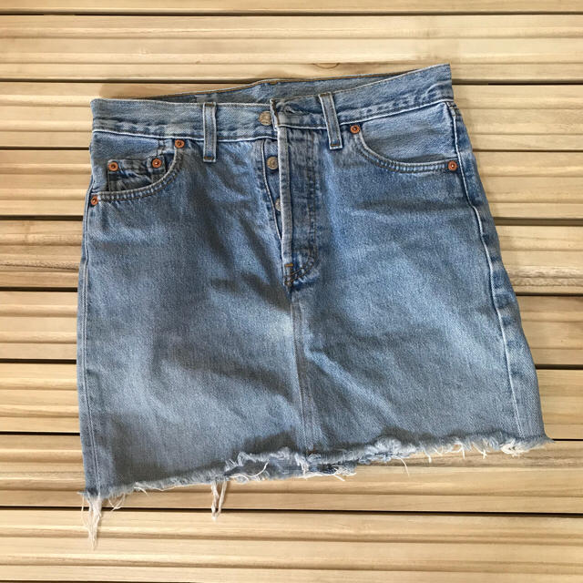 Levi's(リーバイス)のリーバイス*デニムスカート*古着 レディースのスカート(ひざ丈スカート)の商品写真