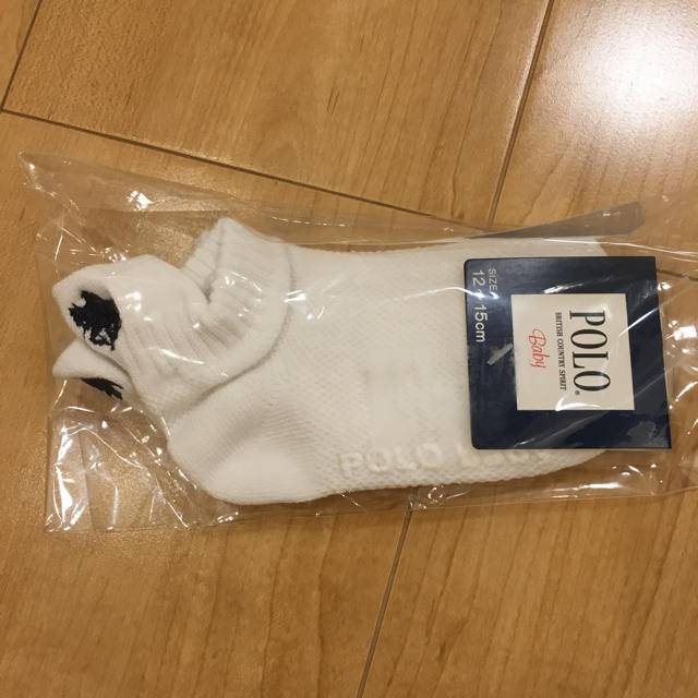 POLO RALPH LAUREN(ポロラルフローレン)のPOLO靴下☆土日のみ値下げ中❣❣ キッズ/ベビー/マタニティのこども用ファッション小物(靴下/タイツ)の商品写真