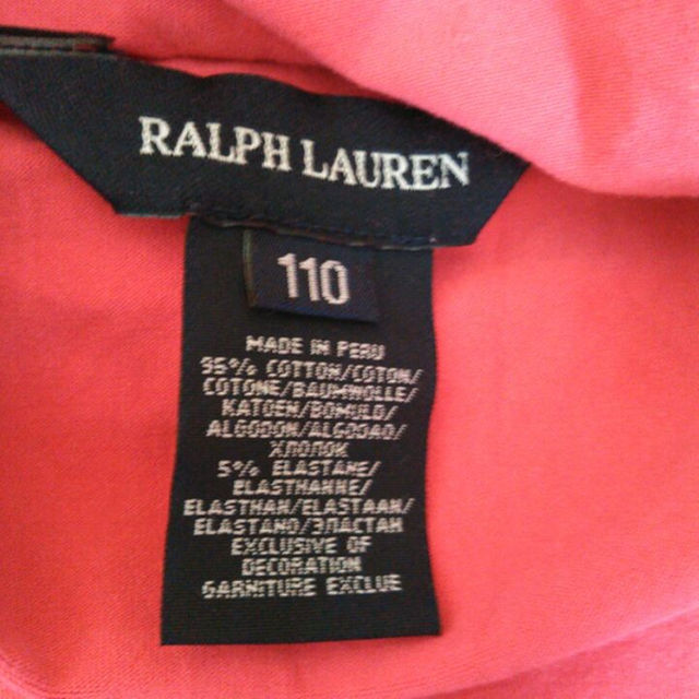 Ralph Lauren(ラルフローレン)のラルフローレン　110 キッズ/ベビー/マタニティのキッズ服女の子用(90cm~)(その他)の商品写真