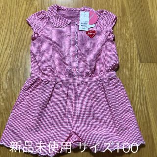 ジェニィ(JENNI)の新品未使用☆ジェニィ サイズ100 半袖ロンパース(ワンピース)