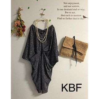 ケービーエフ(KBF)の☆KBF☆ドルマンスリーブワンピース(ひざ丈ワンピース)