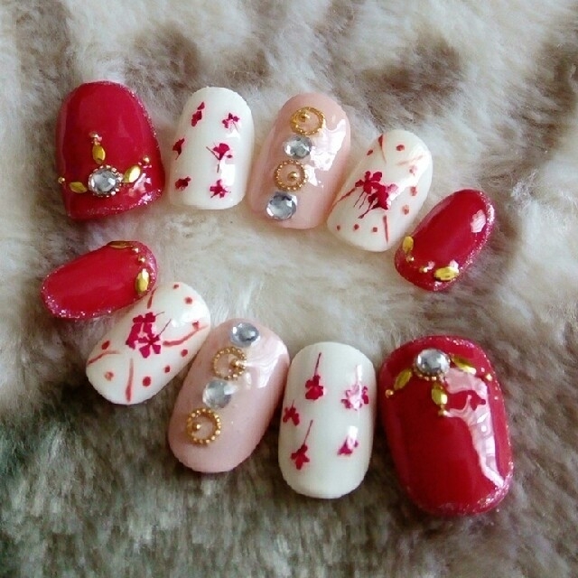 ジェルネイルチップ 付け爪 押し花 オレンジレッド ライトベージュの通販 By A K I Nail S Shop ラクマ ジェルネイルチップ 付け爪 押し花 オレンジレッド ライトベージュの通販 By A K I Nail S Shop ラクマ