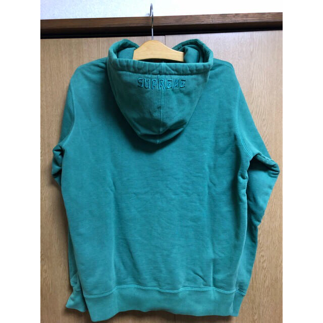 supreme overdyed hooded sweatshirt(18ss)