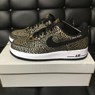 ナイキ(NIKE)のNIKE AIR FORCE 1 [GOLD ELEPHANT] 27cm(スニーカー)