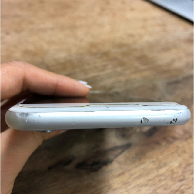のダメージ Apple - iPhone6 64GB au シルバー 画面割れの通販 by TK's shop|アップルならラクマ カテゴリ
