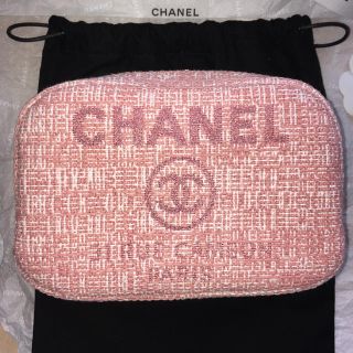 シャネル(CHANEL)の新品♡ シャネル ドーヴィル ポーチ クラッチ 2018 クルーズ 完売 ピンク(クラッチバッグ)