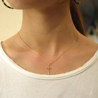 トゥデイフル(TODAYFUL)の203jewelryクロスネックレス 最終値下げ✨(ネックレス)