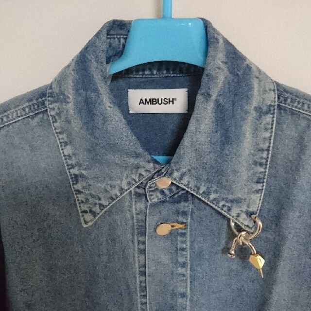 AMBUSH(アンブッシュ)のAMBUSH アンブッシュ デニムシャツ デニムジャケット Gジャン メンズのジャケット/アウター(Gジャン/デニムジャケット)の商品写真