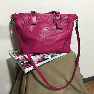 コーチ(COACH)の⚠️格安⚠️ coach pink bag(ショルダーバッグ)