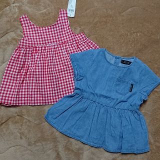 ベビーギャップ(babyGAP)のbabygap☆フタフタ  チュニックセット(Tシャツ/カットソー)