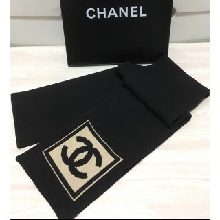 シャネル(CHANEL)の超美品 春秋用 シャネル リバーシブル ストール マフラー(マフラー/ショール)