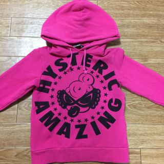 ヒステリックミニ(HYSTERIC MINI)のヒステリックミニ ローリング 100cm フードトレーナー(Tシャツ/カットソー)