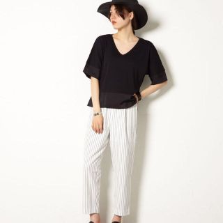 マウジー(moussy)のmoussy☆新品、STRIPE M TUCK PT (その他)