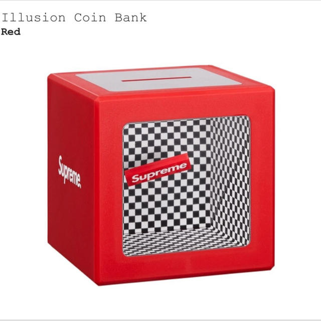 Supreme(シュプリーム)のSupreme Illusion Coin Bank インテリア/住まい/日用品のインテリア小物(置物)の商品写真