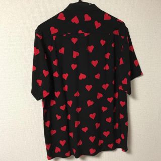 Supreme Hearts Rayon Shirt Heart M Black