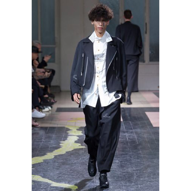 Yohji Yamamoto(ヨウジヤマモト)のYohji yamamoto 16ss 縦線期 パンツ メンズのパンツ(スラックス)の商品写真