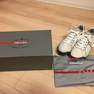 PRADA - (激レア!)PRADA SPORTS プラダ スニーカーの通販 by F_G's ...