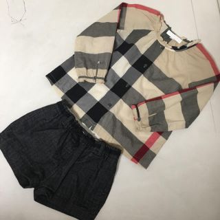 バーバリー(BURBERRY)の【 リナ様ご専用です 】バーバリー トップス 3y   パンツオマケ 2y (Tシャツ/カットソー)