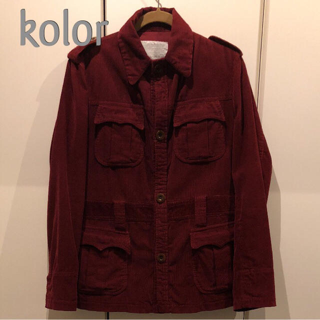 kolor(カラー)の【美品】kolor ジャケット メンズのジャケット/アウター(ミリタリージャケット)の商品写真